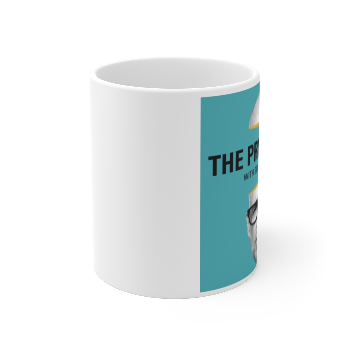 Prof G Pod Mug Blue - alternate angle 1, merchandise