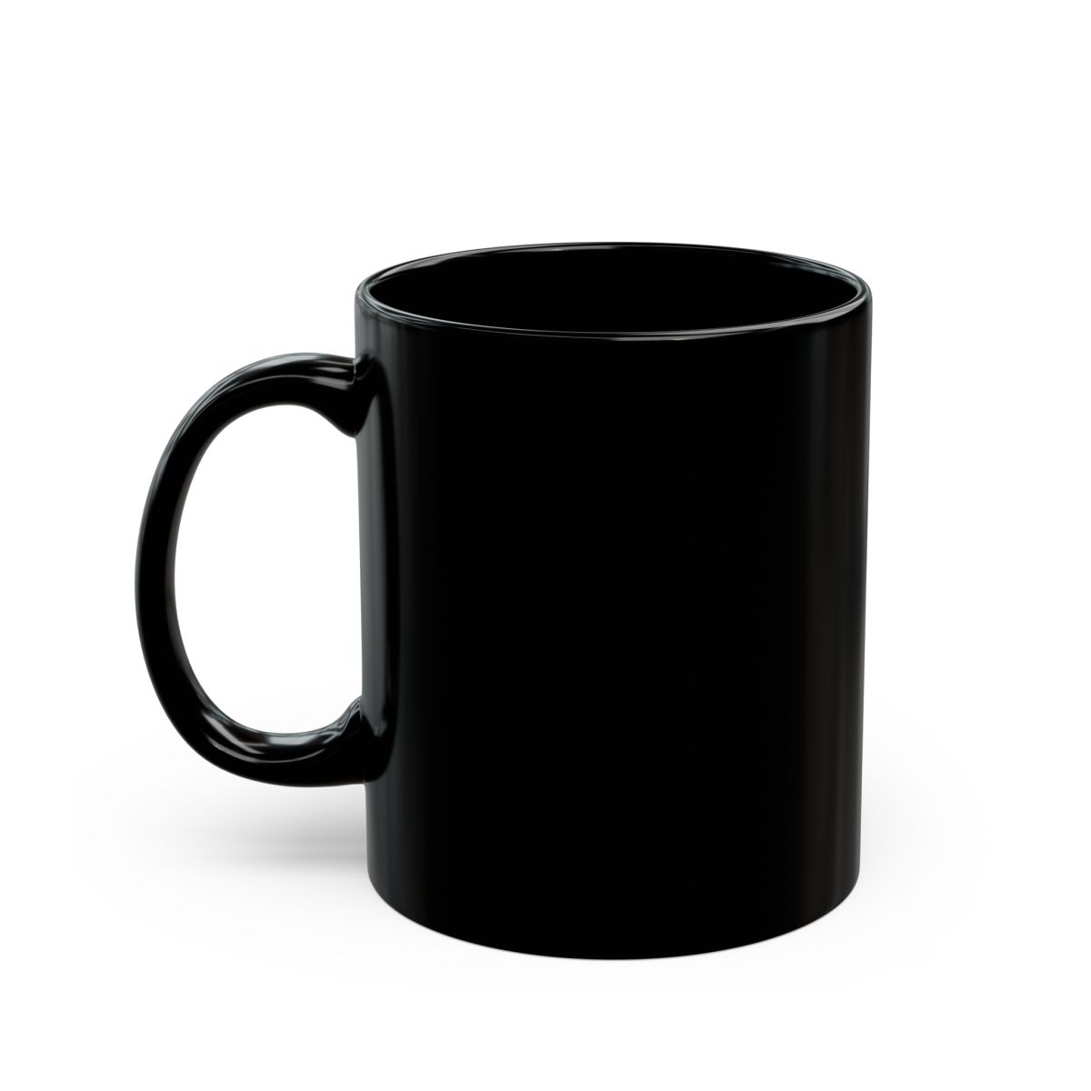 The Prof G Pod Office Hours Mug | Black Ceramic Coffee Cup - alternate angle 2, merchandise